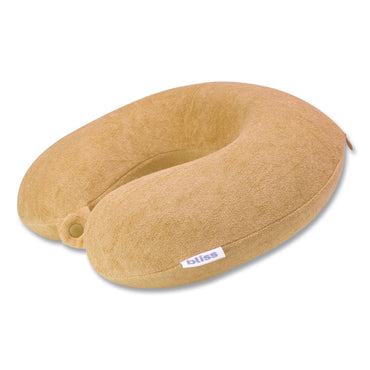 Bliss Terry Cloth Neck Pillow, Orange (ILBSCPP0005803)