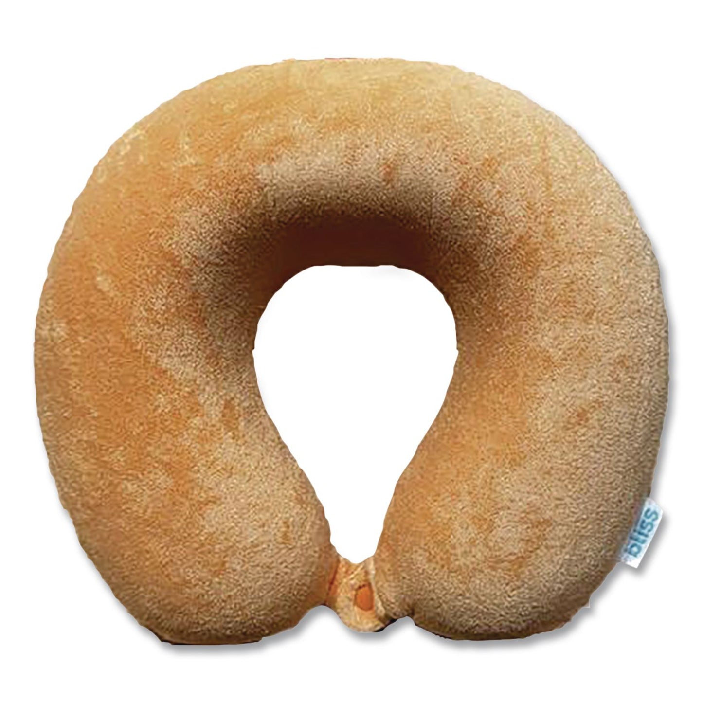 Bliss Terry Cloth Neck Pillow, Orange (ILBSCPP0005803)