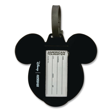 AMERICAN TOURISTER Disney Character Luggage Tag, Mickey Mouse, Rubber, Multicolor (SML1228914450)