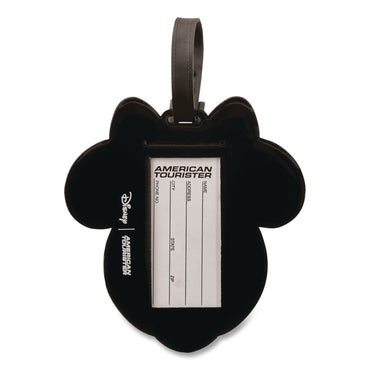 AMERICAN TOURISTER Disney Character Luggage Tag, Minnie Mouse, Rubber, Multicolor (SML1228954451)