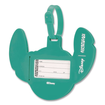 AMERICAN TOURISTER Disney Character Luggage Tag, Stitch, Rubber, Multicolor (SML1449266914)