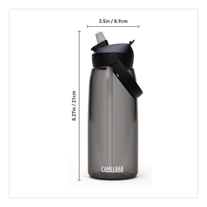 CamelBak® Thrive FlipStraw Plastic Water Bottle, 32 oz, Charcoal (WLB2852001001)