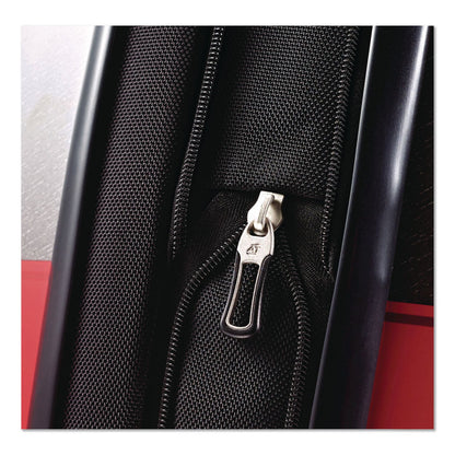 AMERICAN TOURISTER Disney Mickey Mouse Pants Large Hardside Spinner Suitcase, 12 x 19.8 x 31, Black/Red/Yellow (SML676114757)