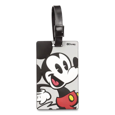 AMERICAN TOURISTER Disney Character Luggage Tag, Mickey Mouse Rectangular, Rubber, Multicolor (SML744454450)