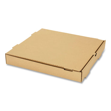 Karat® Corrugated Pizza Box, 14 x 14 x 2, Kraft, Cardboard, 50/Carton (KRTFPPBF14K)