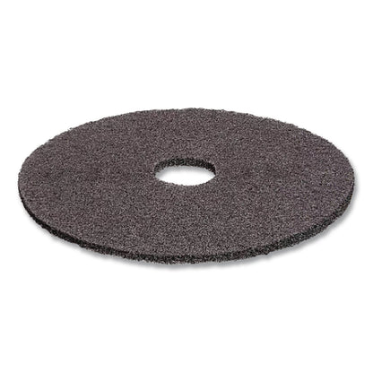 3M™ Low-Speed High Productivity Floor Pads 7300, 21" Diameter, Black, 5/Carton (MMM08279)