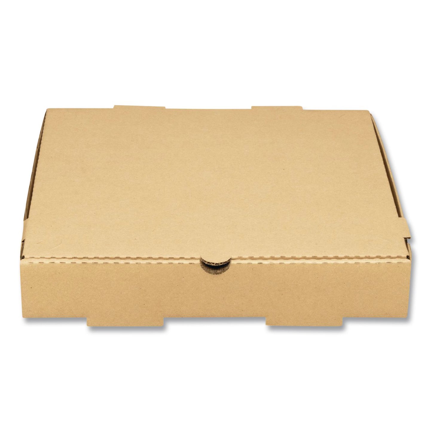 Karat® Corrugated Pizza Box, 12 x 12 x 2, Kraft, Cardboard, 50/Carton (KRTFPPBF12K)