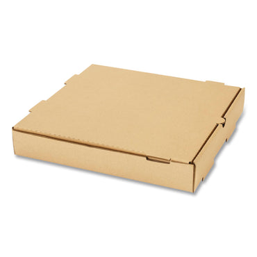 Karat® Corrugated Pizza Box, 12 x 12 x 2, Kraft, Cardboard, 50/Carton (KRTFPPBF12K)