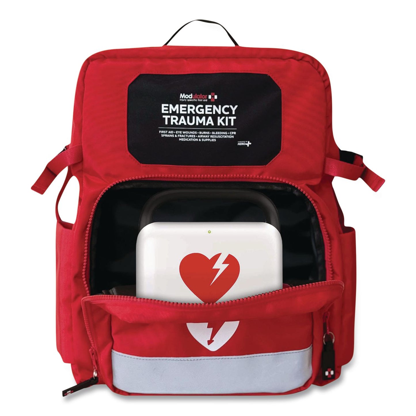 Modulator Trauma Backpack, without AED, Pro, 6 Pieces, Fabric Case (AOHM600B2)