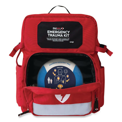 Modulator Trauma Backpack, without AED, Pro, 6 Pieces, Fabric Case (AOHM600B2)