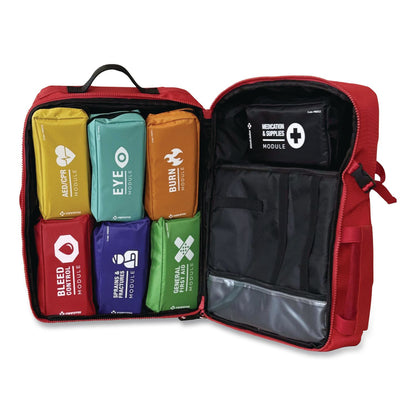 Modulator Trauma Backpack, without AED, Pro, 6 Pieces, Fabric Case (AOHM600B2)