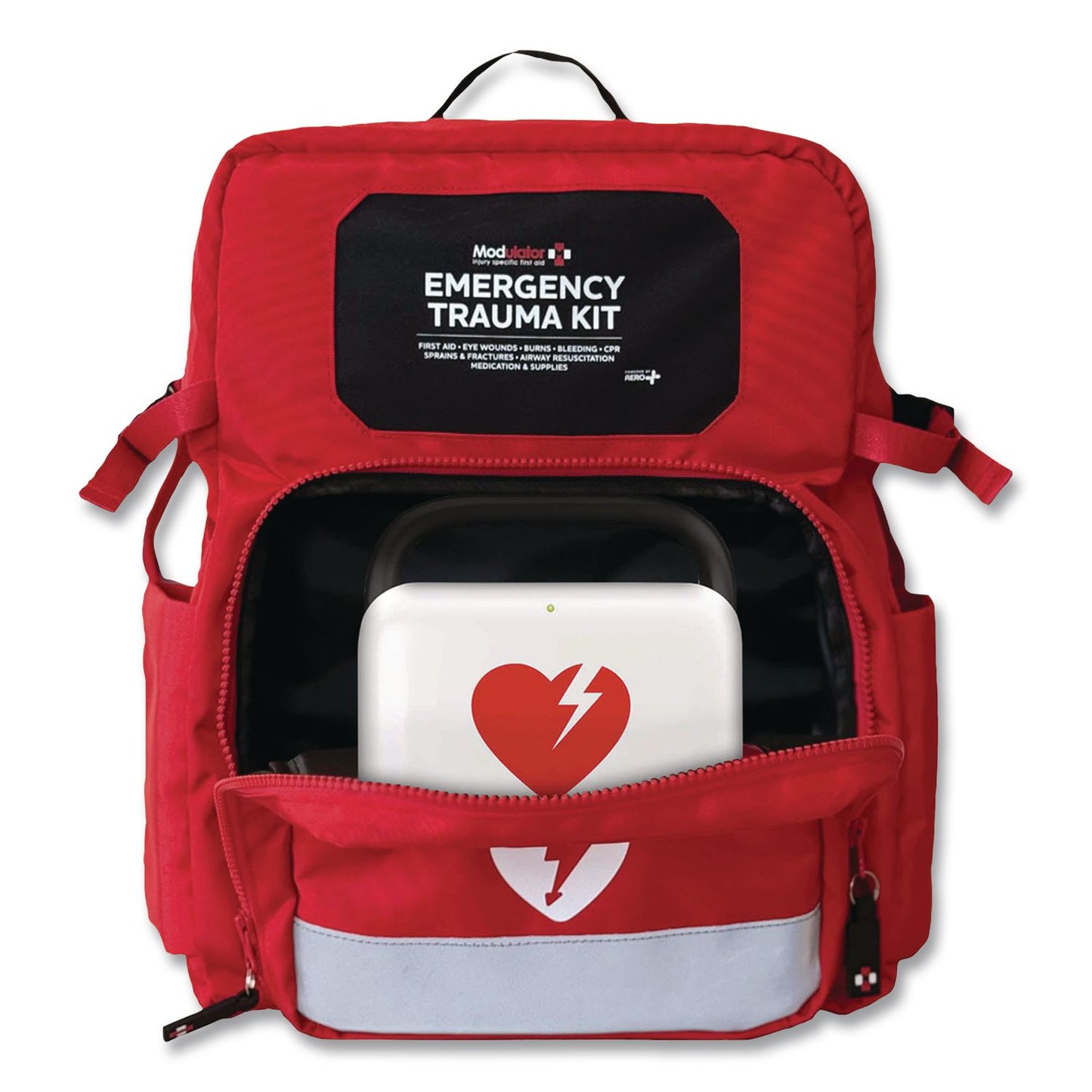 Modulator Trauma Backpack, without AED, Standard, 6 Pieces, Fabric Case (AOHM600B1)