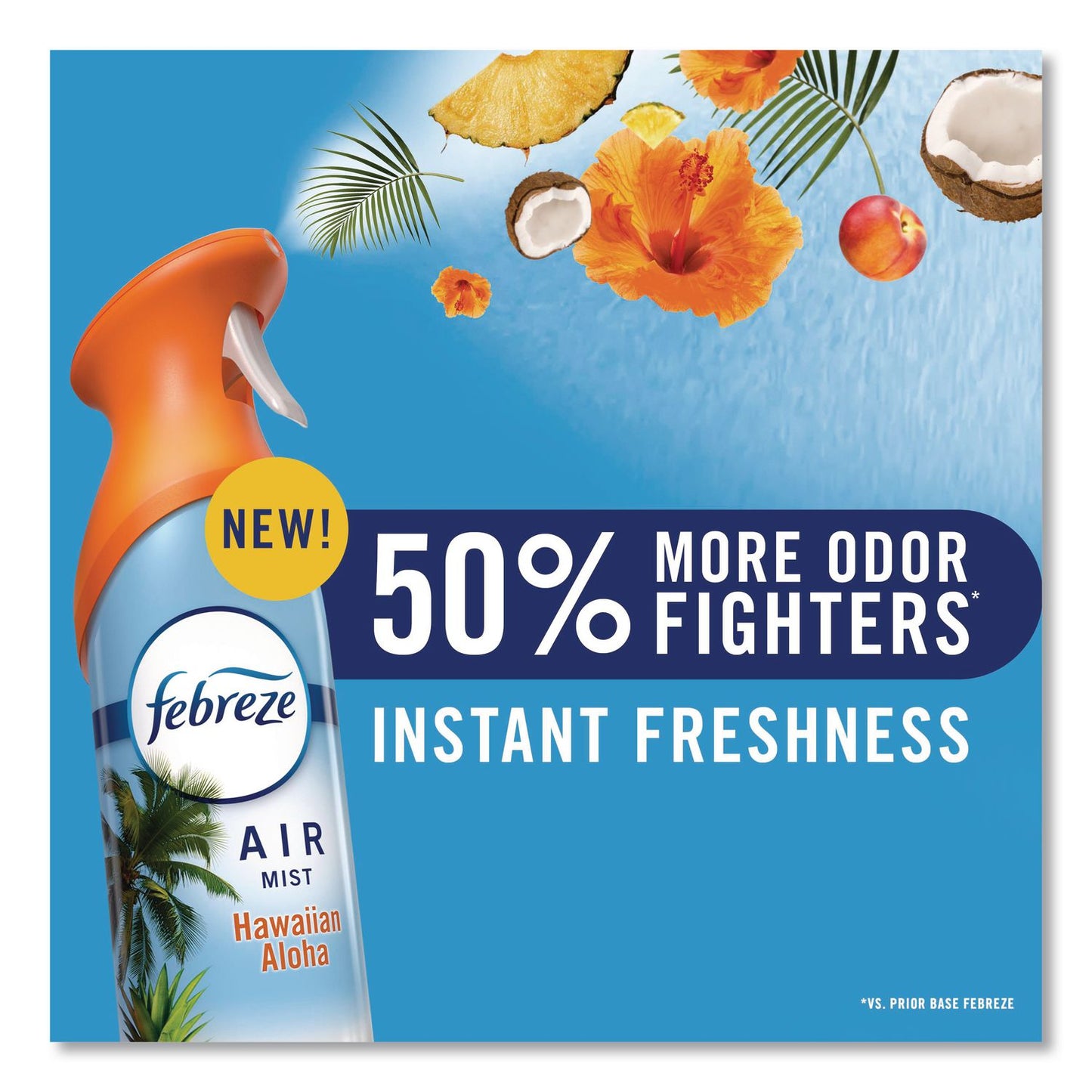 Febreze® AIR, Hawaiian Aloha, 8.1 oz Aerosol Spray, 2/Pack, 3 Packs/Carton (PGC21321)