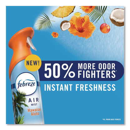 Febreze® AIR, Hawaiian Aloha, 8.1 oz Aerosol Spray, 2/Pack, 3 Packs/Carton (PGC21321)