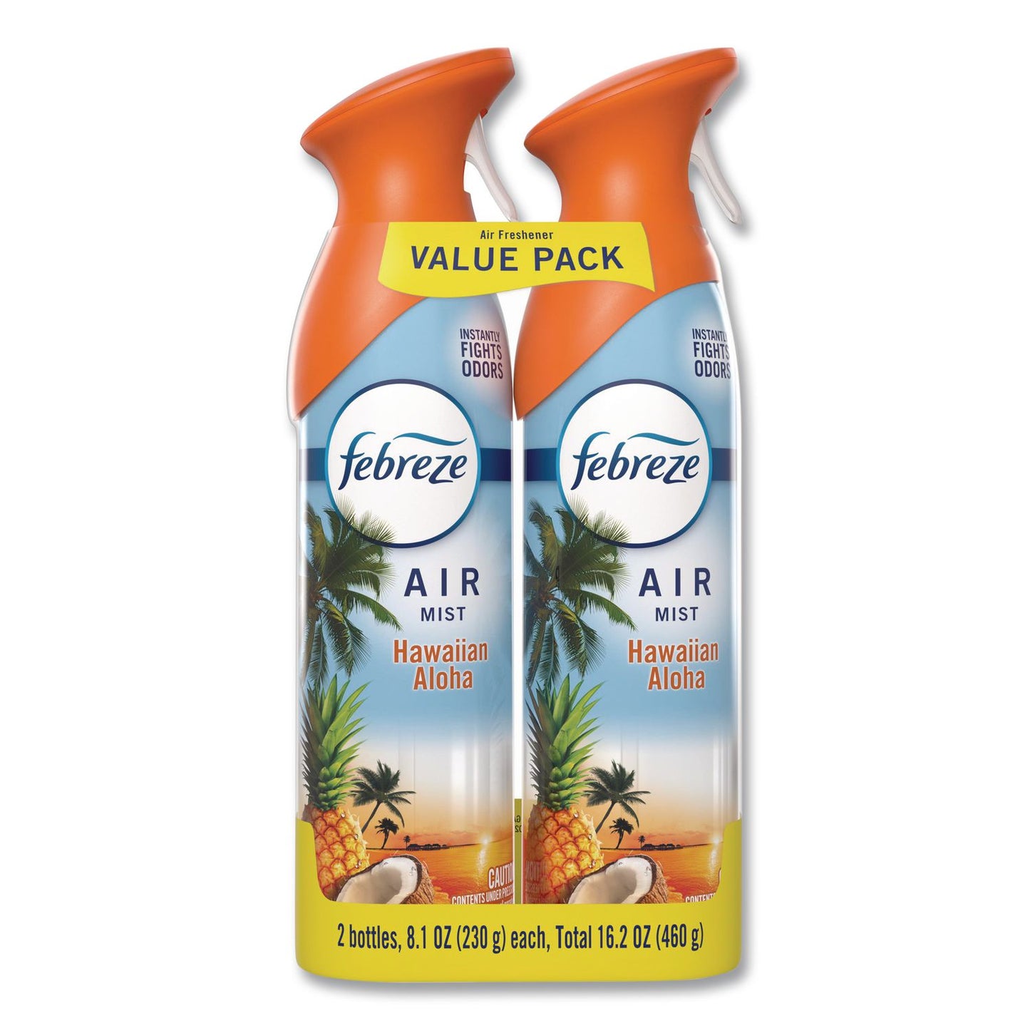 Febreze® AIR, Hawaiian Aloha, 8.1 oz Aerosol Spray, 2/Pack (PGC21321PK)