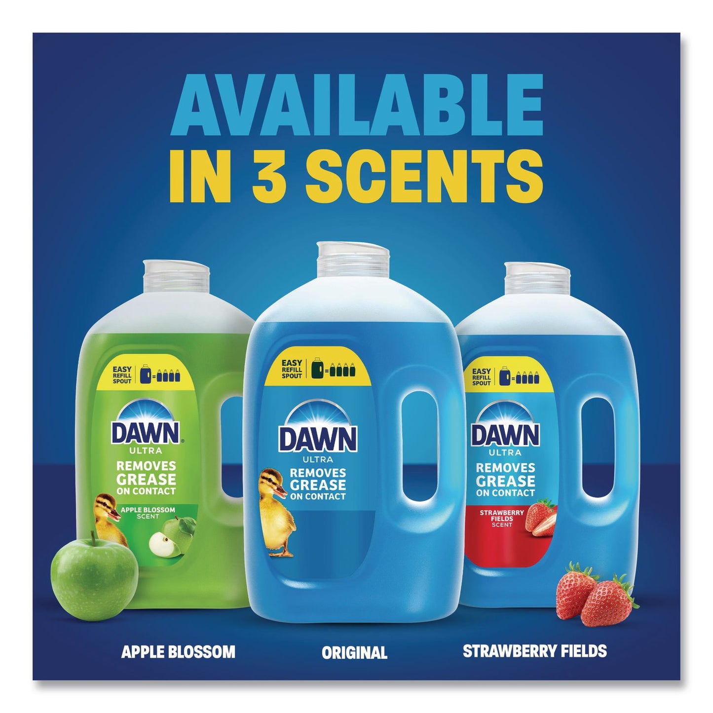 Dawn® Ultra Dishwashing Liquid Refill Jug, Unscented, 51.5 oz Jug, 2/Carton (PGC23262)