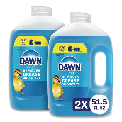 Dawn® Ultra Dishwashing Liquid Refill Jug, Unscented, 51.5 oz Jug, 2/Carton (PGC23262)