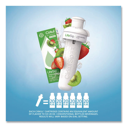 Cirkul® LifeSip Flavor Cartridge, Sugar-Free Strawberry Kiwi (CIR850021373405)
