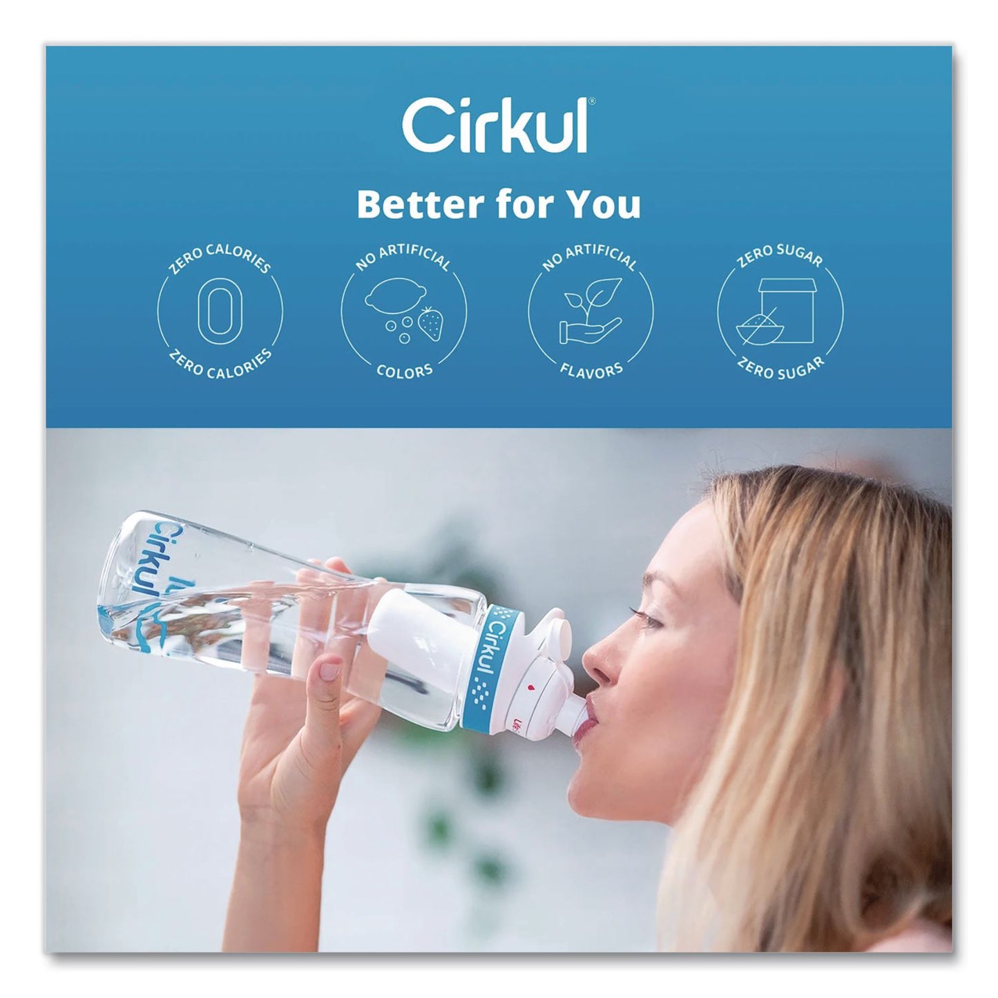 Cirkul® LifeSip Flavor Cartridge, Sugar-Free Strawberry Kiwi (CIR850021373405)