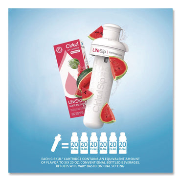 Cirkul® LifeSip Flavor Cartridge, Sugar-Free Watermelon (CIR850021373412)