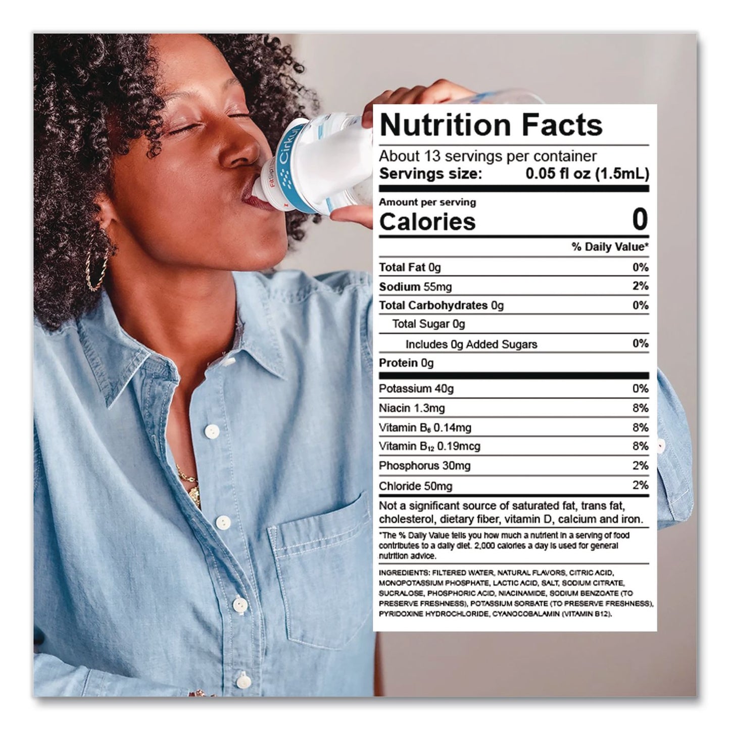 Cirkul® FitSip Flavor Cartridge, Sugar-Free Mixed Berry (CIR850021373429)