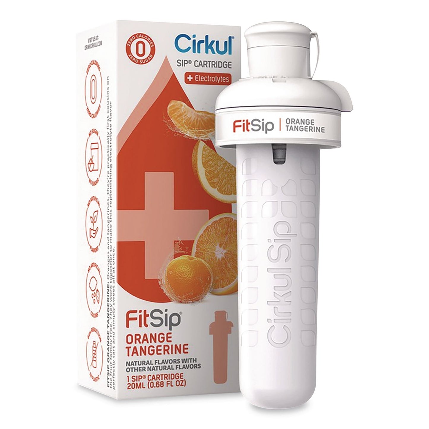 Cirkul® FitSip Flavor Cartridge, Sugar-Free Orange Tangerine (CIR850021373443)