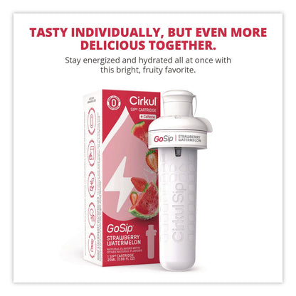 Cirkul® GoSip Flavor Cartridge, Sugar-Free Strawberry Watermelon (CIR850021373450)