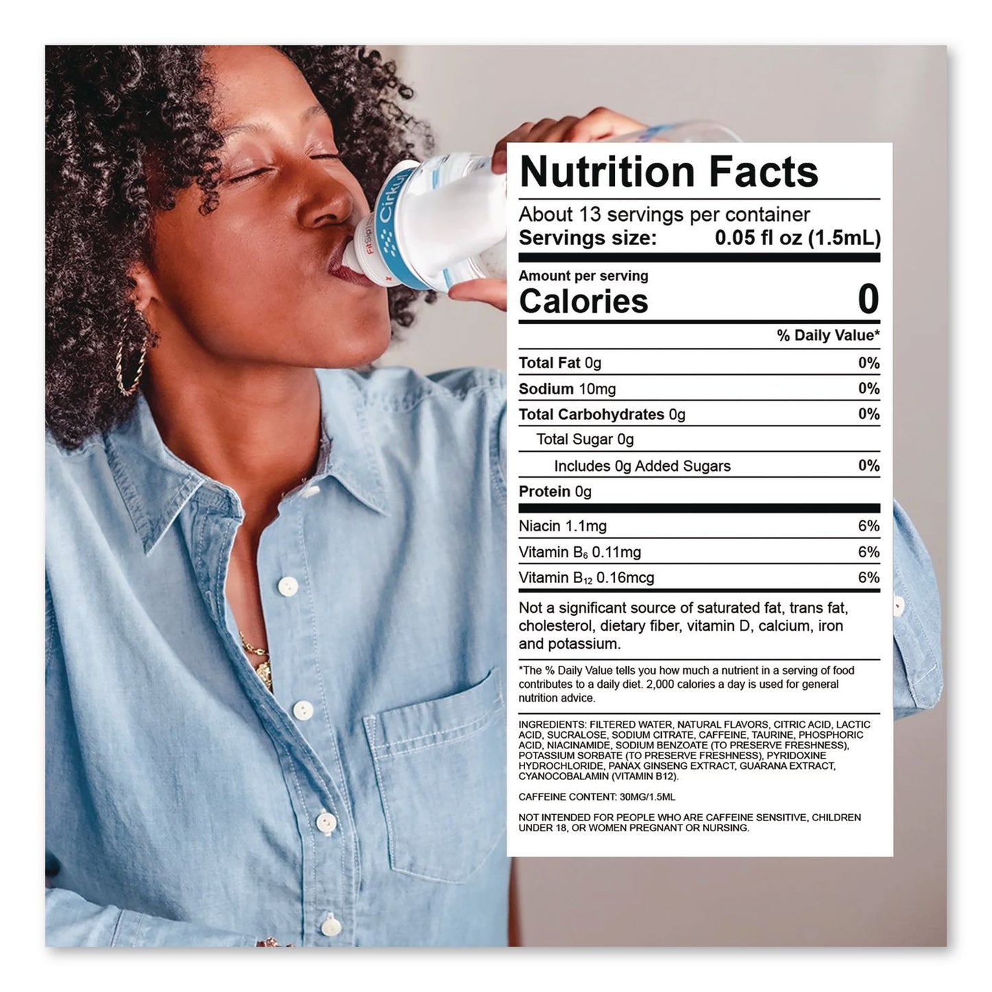 Cirkul® GoSip Flavor Cartridge, Sugar-Free Black Cherry (CIR850021373467)