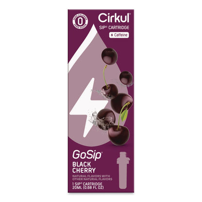 Cirkul® GoSip Flavor Cartridge, Sugar-Free Black Cherry (CIR850021373467)
