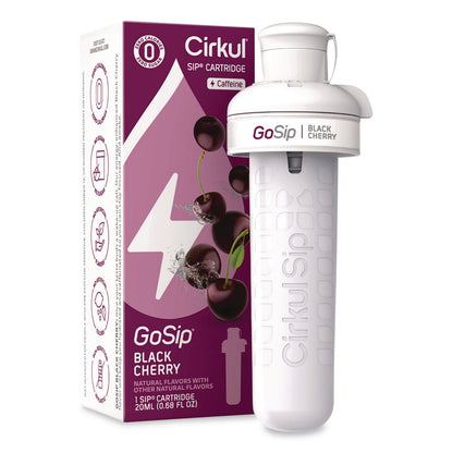 Cirkul® GoSip Flavor Cartridge, Sugar-Free Black Cherry (CIR850021373467)