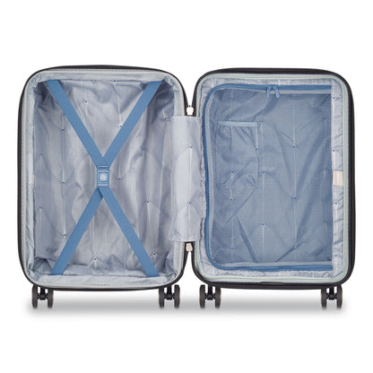 DELSEY PARIS Cruise 3.0 20" Hardside Carry-On Suitcase, 15 x 10 x 22.75, Black (DSY40287980500)