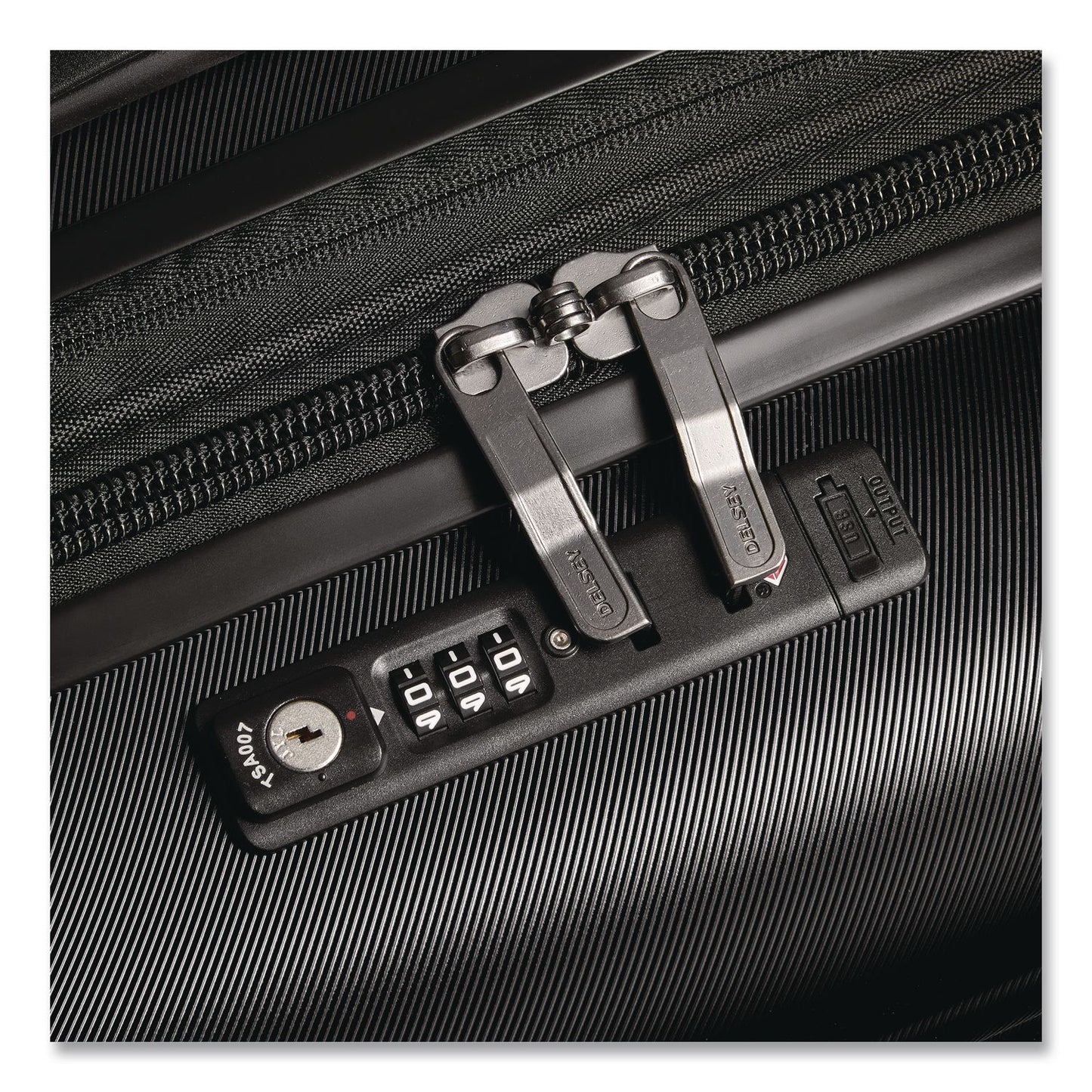 DELSEY PARIS Cruise 3.0 20" Hardside Carry-On Suitcase, 15 x 10 x 22.75, Black (DSY40287980500)