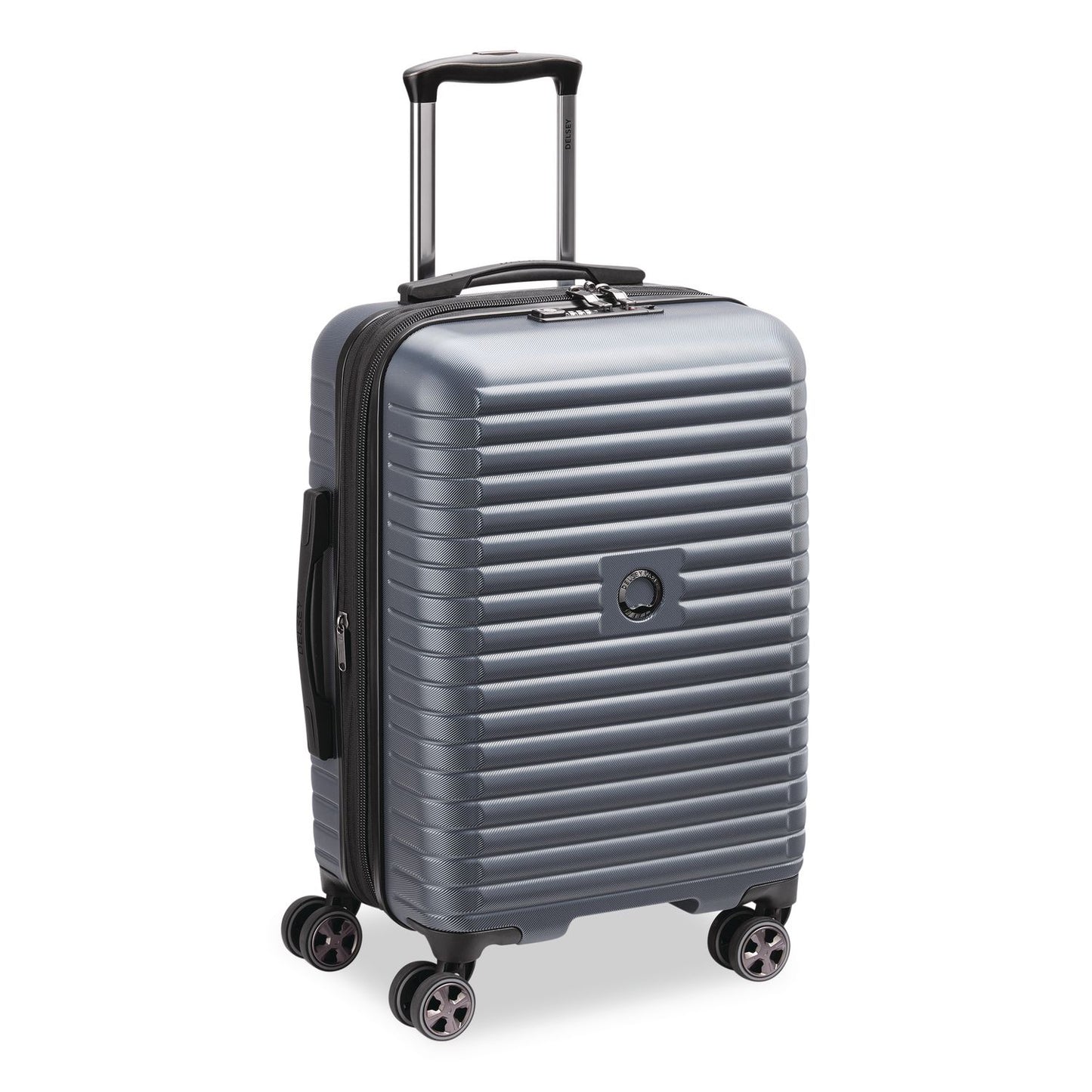 DELSEY PARIS Cruise 3.0 20" Hardside Carry-On Suitcase, 15 x 10 x 22.75, Graphite (DSY40287980501)
