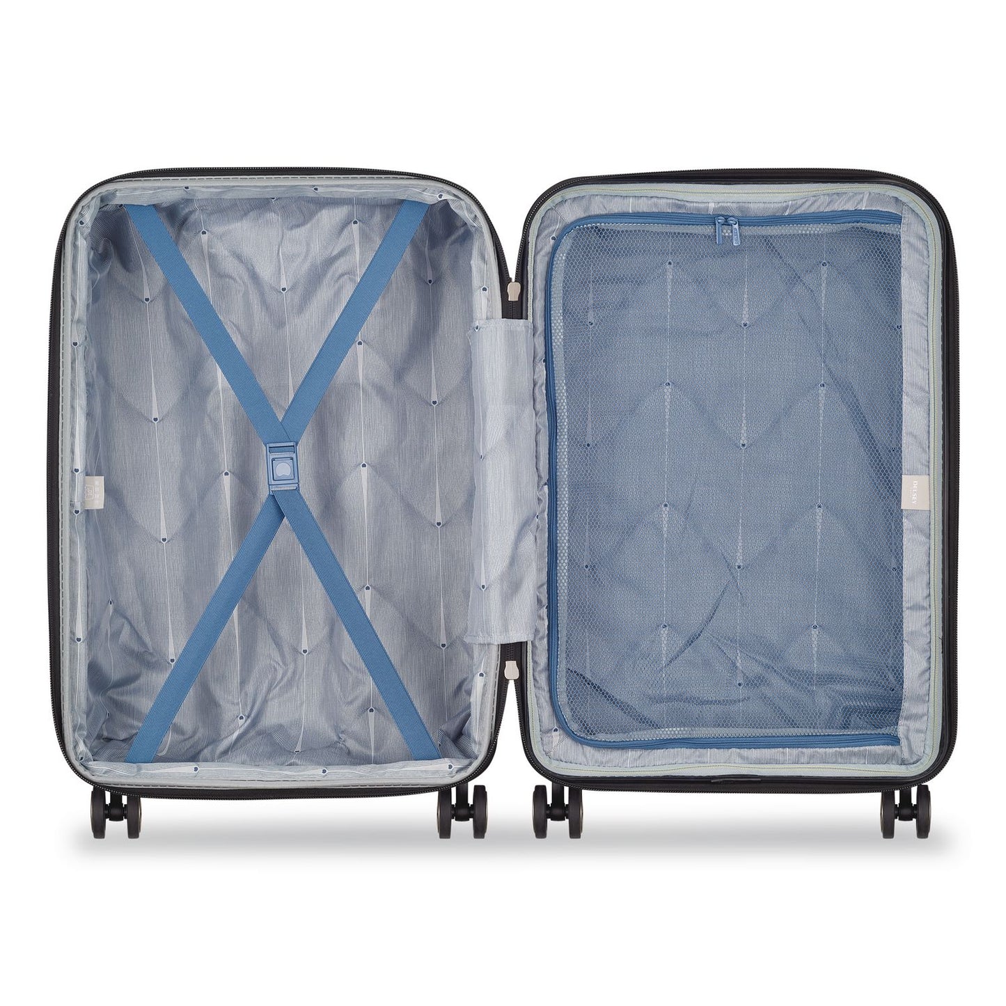 DELSEY PARIS Cruise 3.0 24" Hardside Suitcase, 17.5 x 11.25 x 26.75, Black (DSY40287982000)