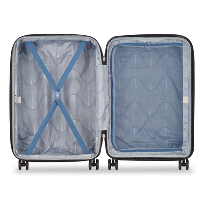 DELSEY PARIS Cruise 3.0 24" Hardside Suitcase, 17.5 x 11.25 x 26.75, Black (DSY40287982000)