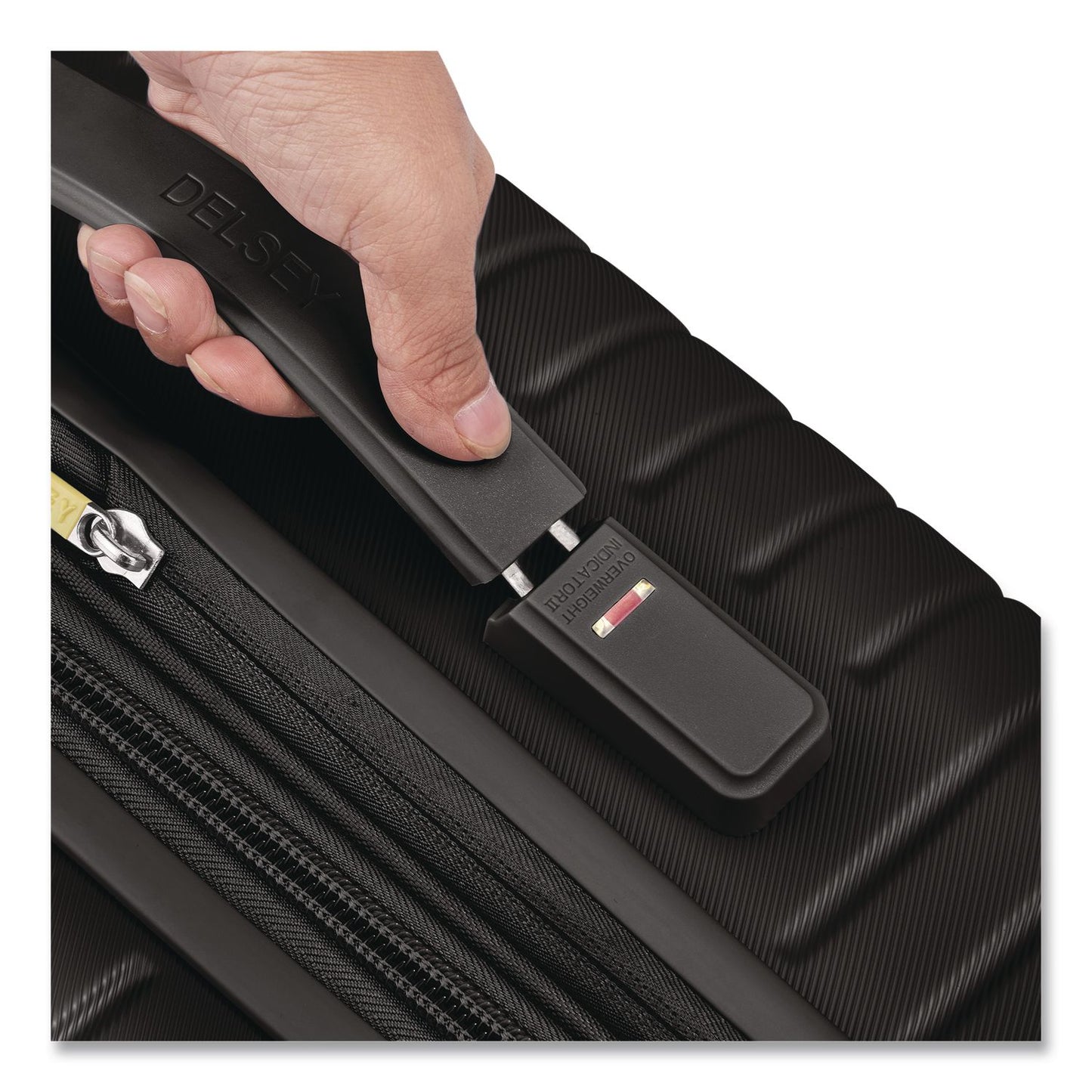DELSEY PARIS Cruise 3.0 24" Hardside Suitcase, 17.5 x 11.25 x 26.75, Black (DSY40287982000)