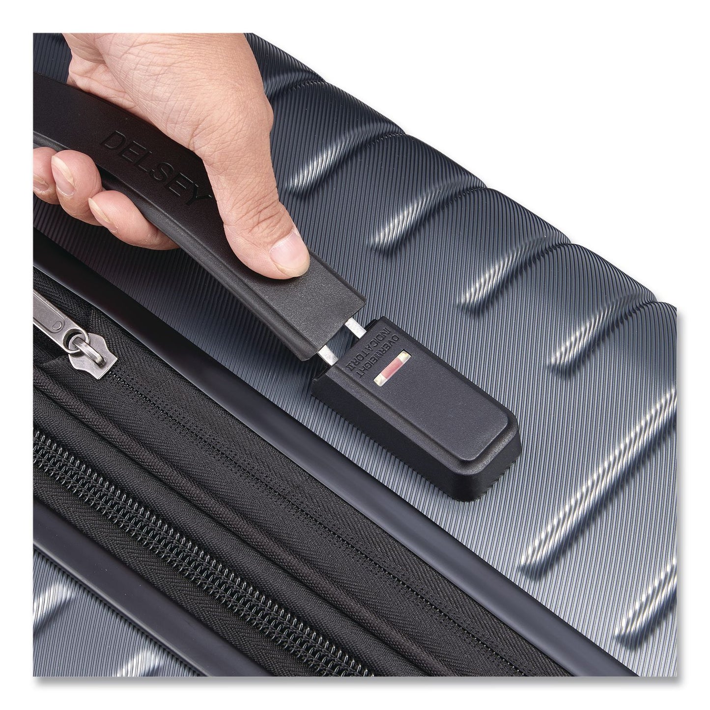 DELSEY PARIS Cruise 3.0 28" Hardside Suitcase, 19.75 x 13 x 31.5, Graphite (DSY40287983001)