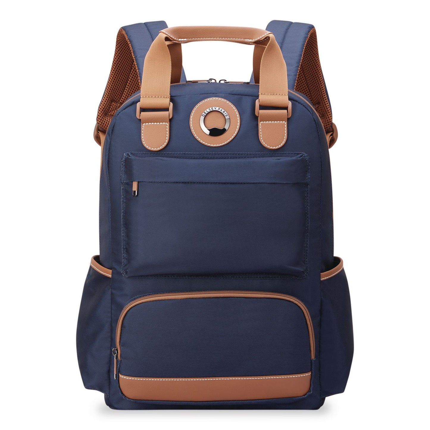 DELSEY PARIS Flanerie Laptop Backpack, Fits Devices Up to 15.9", 13.5 x 7.25 x 16.5, Navy (DSY40303160002)