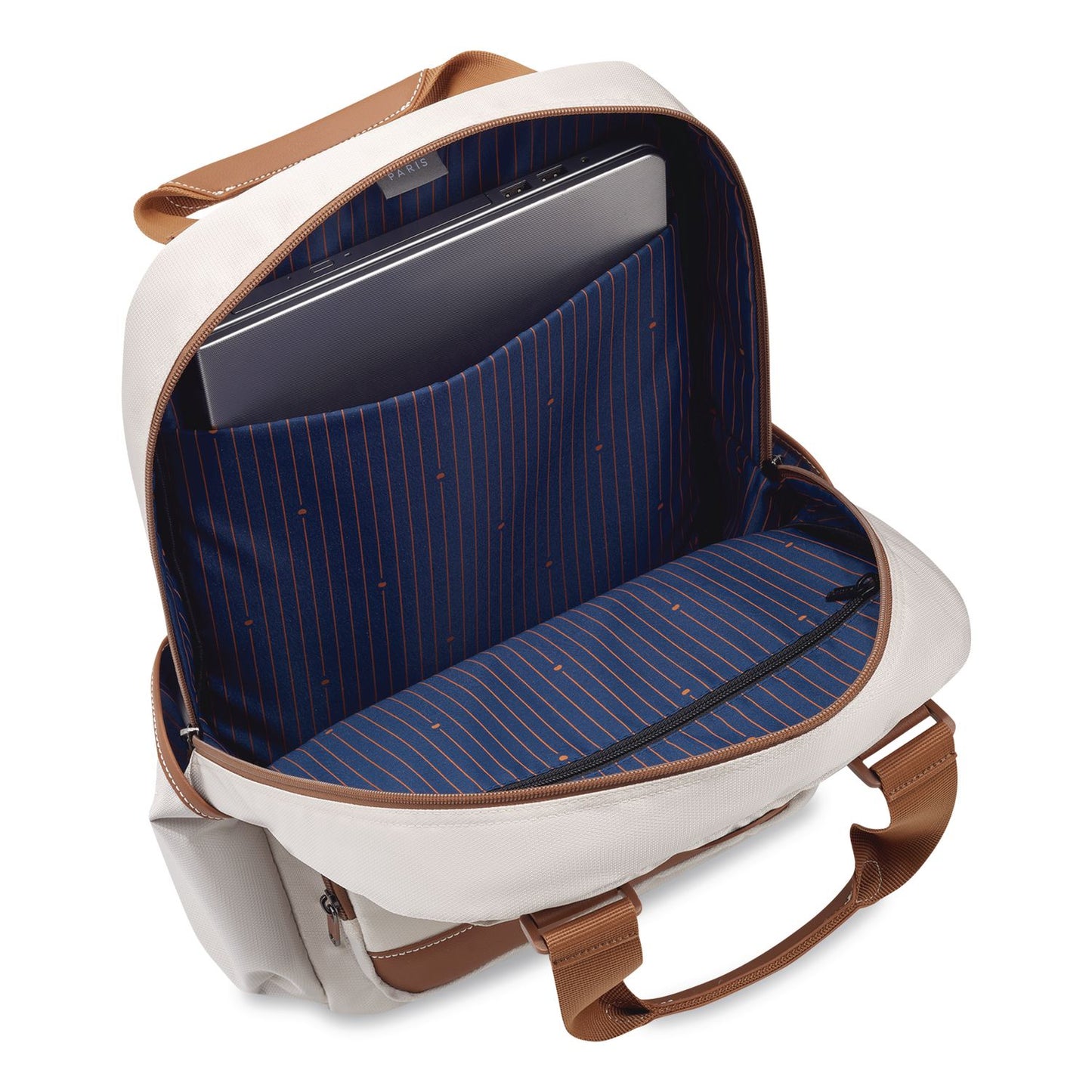 DELSEY PARIS Flanerie Laptop Backpack, Fits Devices Up to 15.9", 13.5 x 7.25 x 16.5, Champagne (DSY40303160017)