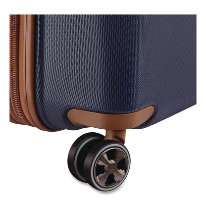 DELSEY PARIS Flanerie 20" Hardside Carry-On Suitcase, 13.75 x 9.25 x 21.25, Navy (DSY40303180502T)