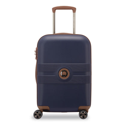 DELSEY PARIS Flanerie 20" Hardside Carry-On Suitcase, 13.75 x 9.25 x 21.25, Navy (DSY40303180502T)