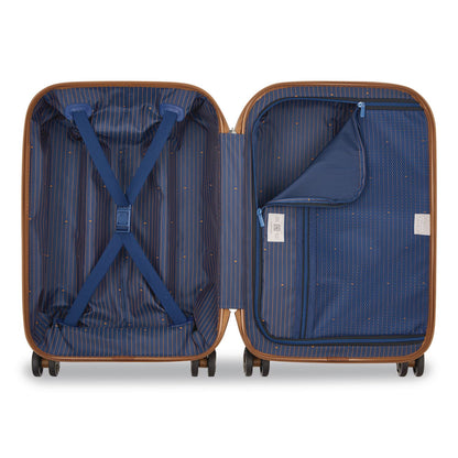 DELSEY PARIS Flanerie 20" Hardside Carry-On Suitcase, 13.75 x 9.25 x 21.25, Champagne (DSY40303180517T)