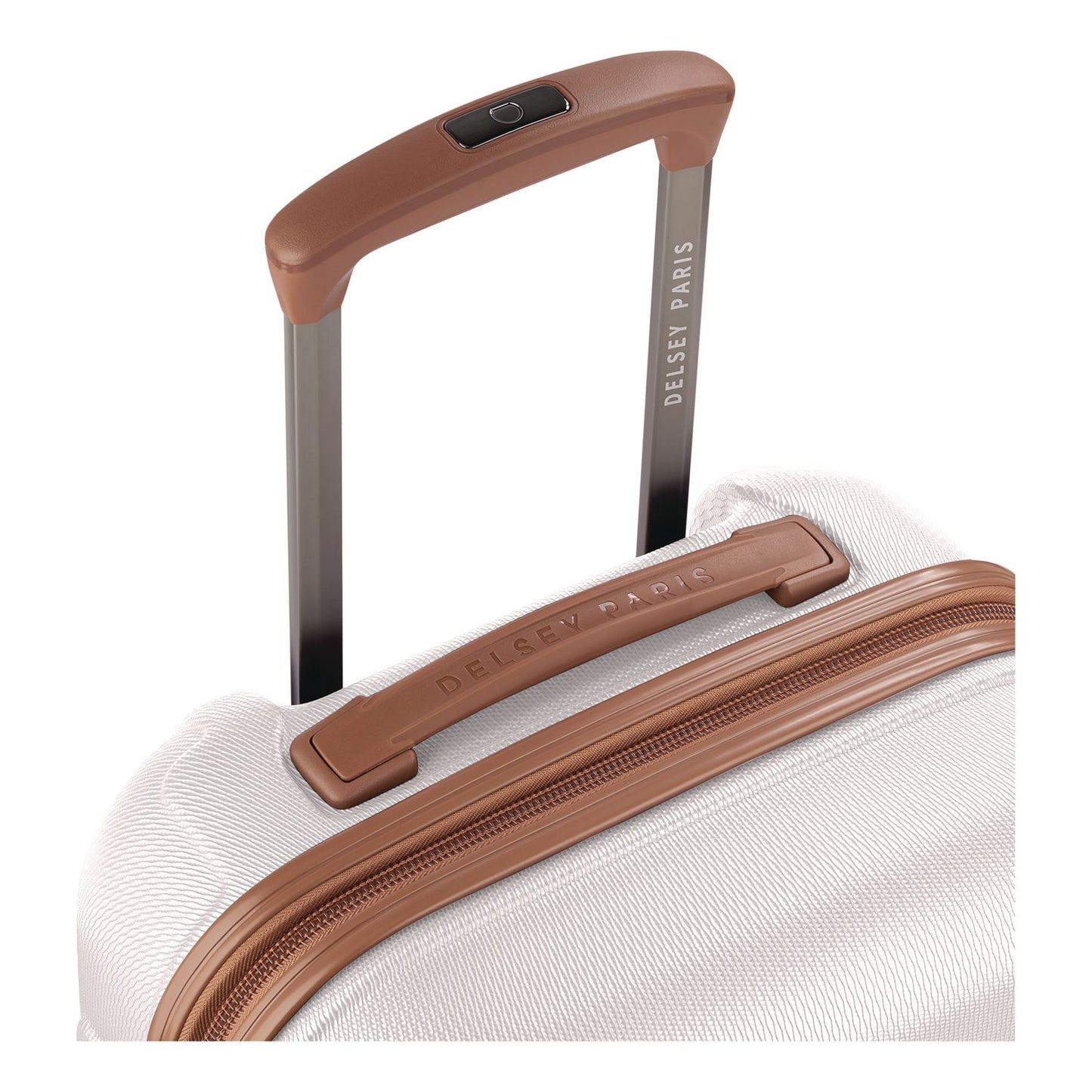 DELSEY PARIS Flanerie 20" Hardside Carry-On Suitcase, 13.75 x 9.25 x 21.25, Champagne (DSY40303180517T)