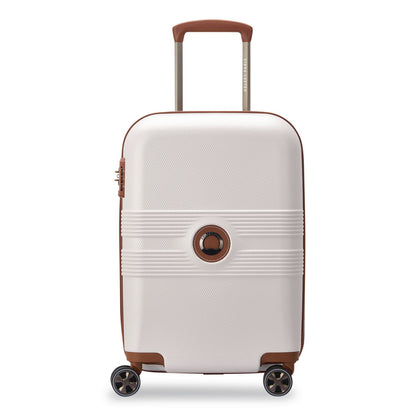 DELSEY PARIS Flanerie 20" Hardside Carry-On Suitcase, 13.75 x 9.25 x 21.25, Champagne (DSY40303180517T)