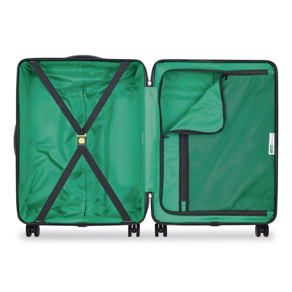 DELSEY PARIS United Colors of Benetton x DELSEY PARIS NOW! 23" Hardside Spinner, 18 x 11 x 26, Black (DSYB4376281000)