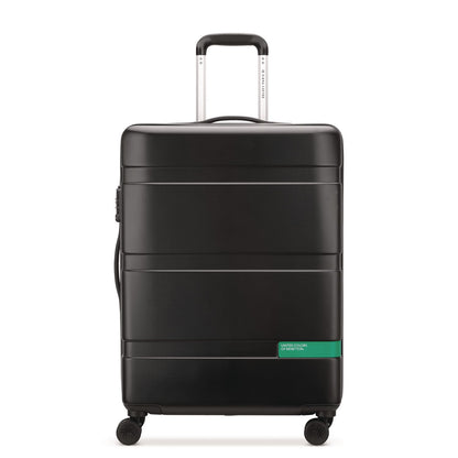 DELSEY PARIS United Colors of Benetton x DELSEY PARIS NOW! 23" Hardside Spinner, 18 x 11 x 26, Black (DSYB4376281000)