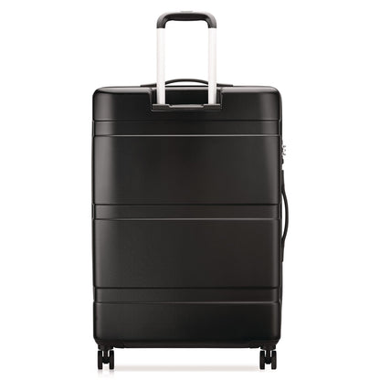 DELSEY PARIS United Colors of Benetton x DELSEY PARIS NOW! 27" Hardside Spinner Suitcase, 20 x 11.5 x 30, Black (DSYB4376282100)