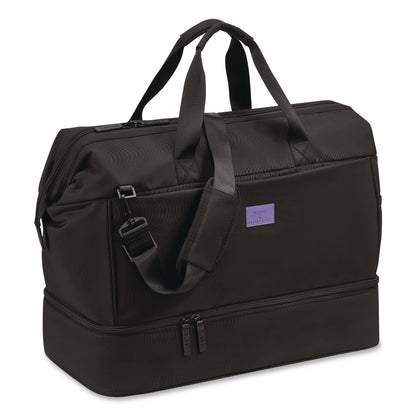 DELSEY PARIS Florence by Mills x DELSEY PARIS Chillout Weekender Bag, 10 x 22.5 x 14.5, Black (DSYF4398041100)