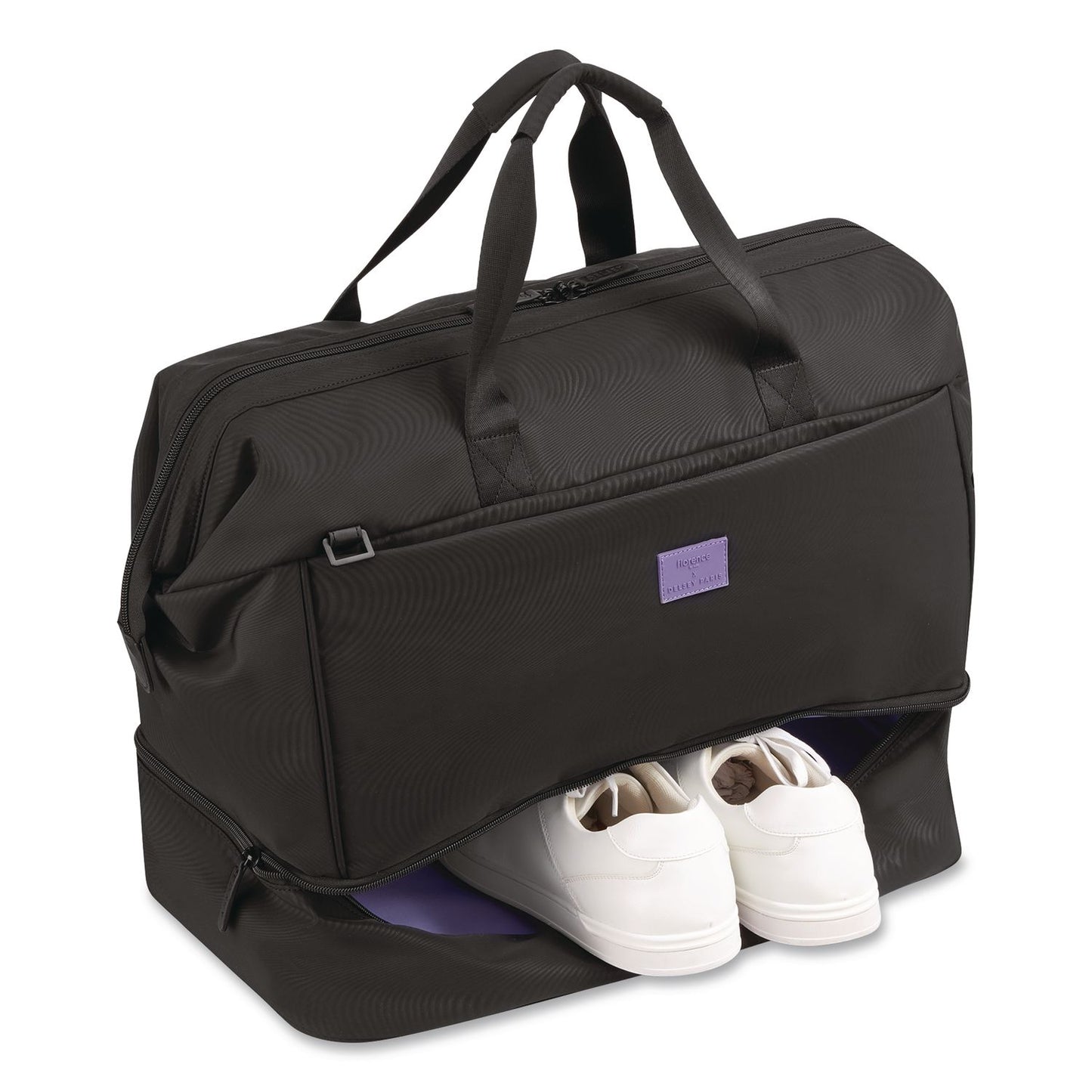 DELSEY PARIS Florence by Mills x DELSEY PARIS Chillout Weekender Bag, 10 x 22.5 x 14.5, Black (DSYF4398041100)