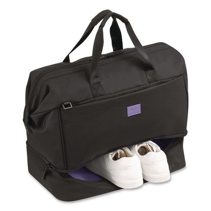 DELSEY PARIS Florence by Mills x DELSEY PARIS Chillout Weekender Bag, 10 x 22.5 x 14.5, Black (DSYF4398041100)